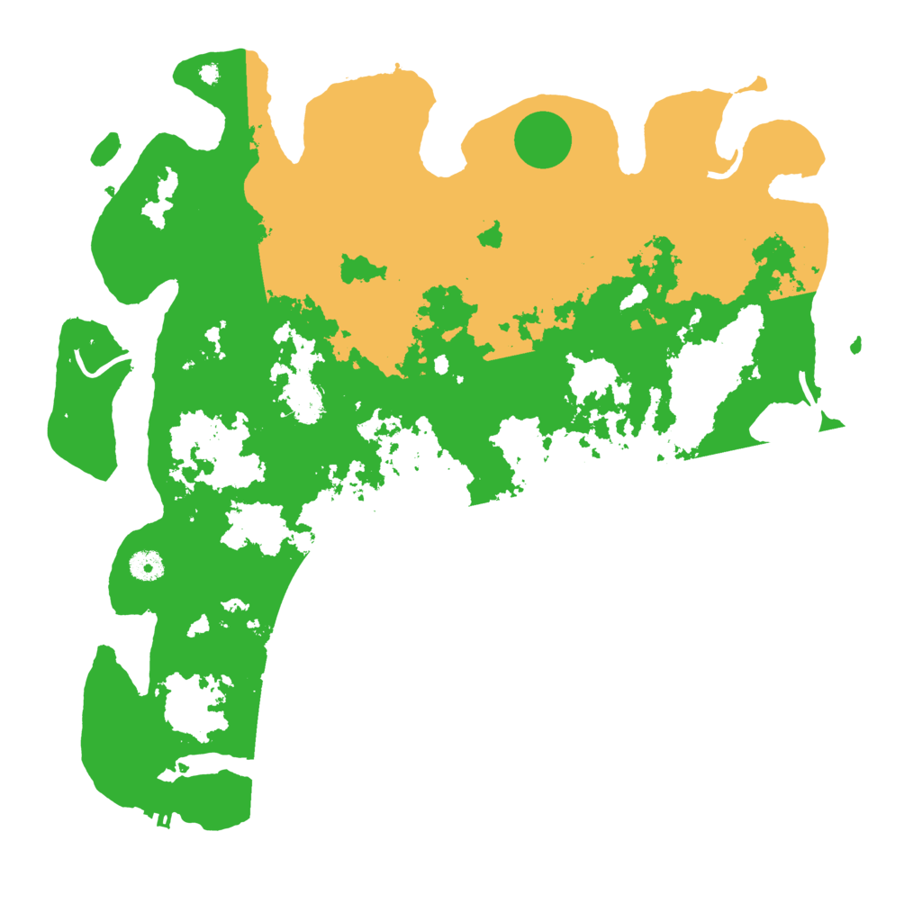 Biome Rust Map: Procedural Map, Size: 4250, Seed: 16201