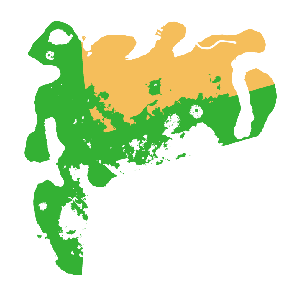 Biome Rust Map: Procedural Map, Size: 3500, Seed: 21772626