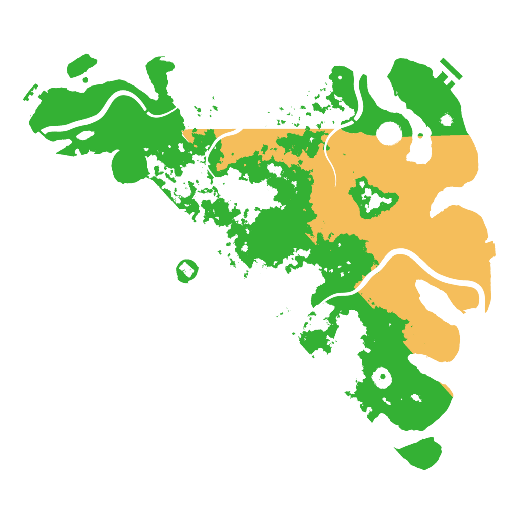 Biome Rust Map: Procedural Map, Size: 3850, Seed: 9428267