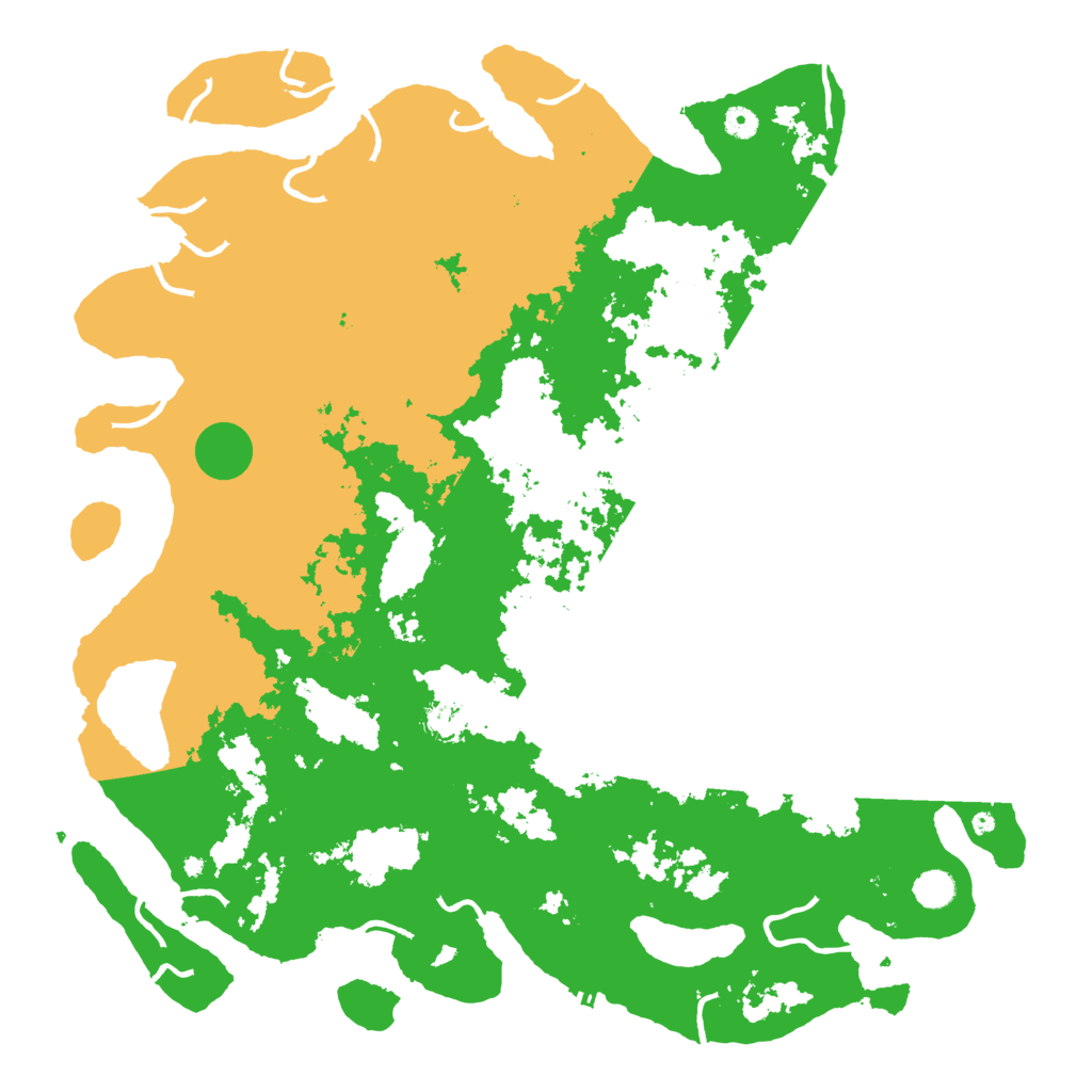 Biome Rust Map: Procedural Map, Size: 5000, Seed: 1947097626