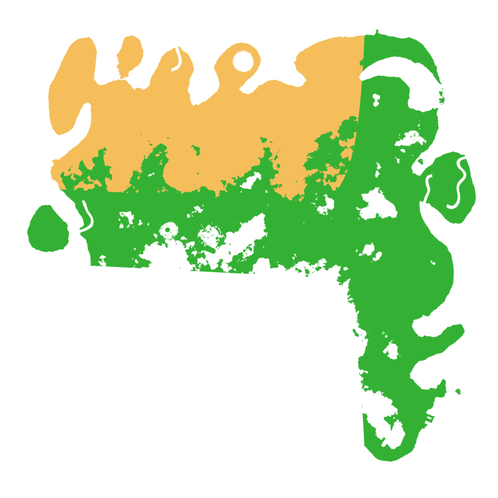 Biome Rust Map: Procedural Map, Size: 4250, Seed: 11410