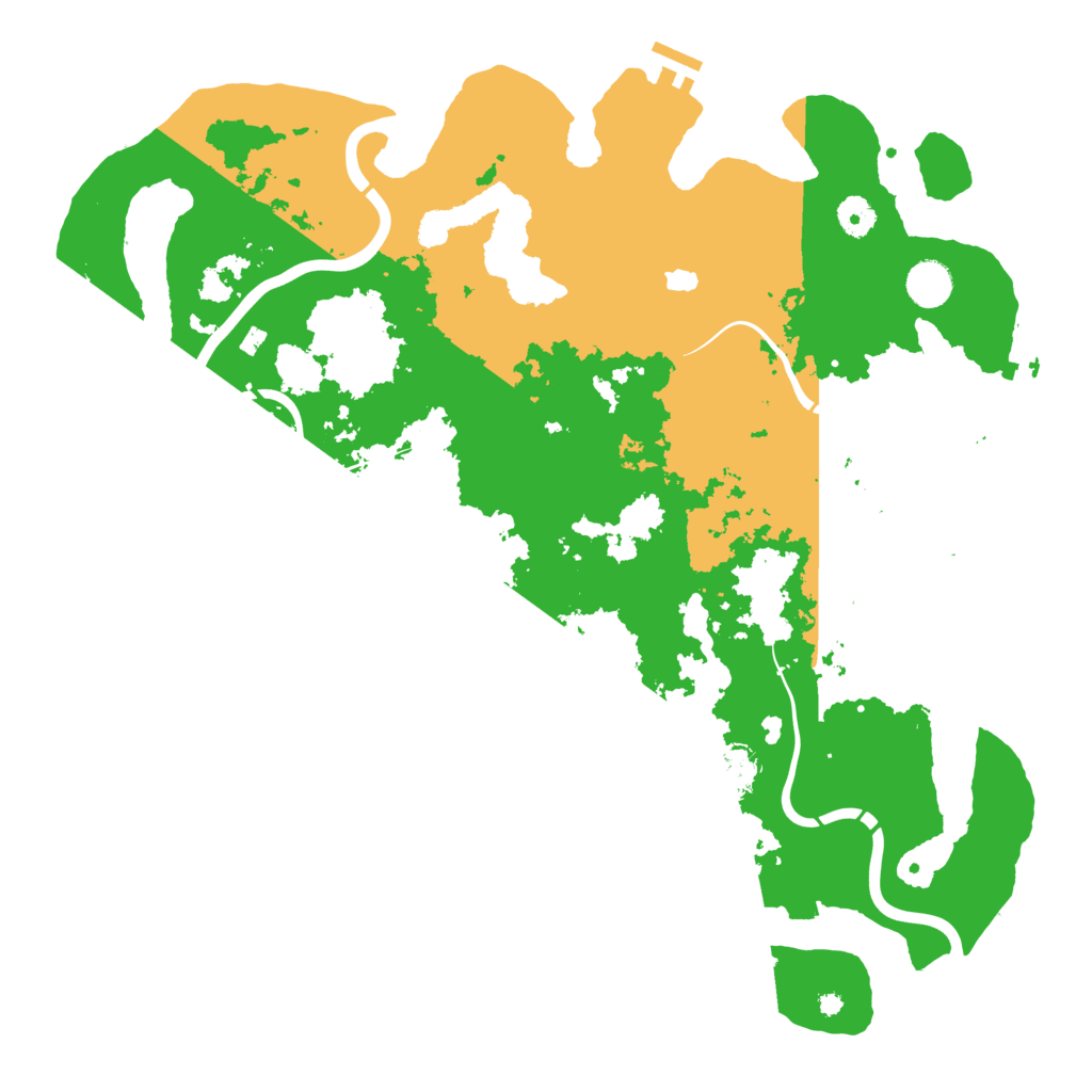 Biome Rust Map: Procedural Map, Size: 4250, Seed: 3358