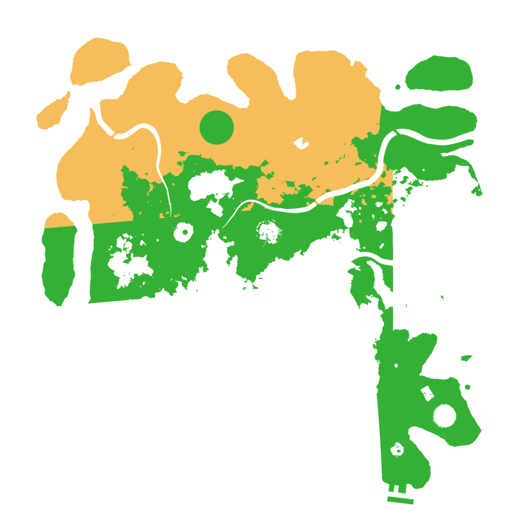 Biome Rust Map: Procedural Map, Size: 4050, Seed: 1632377421