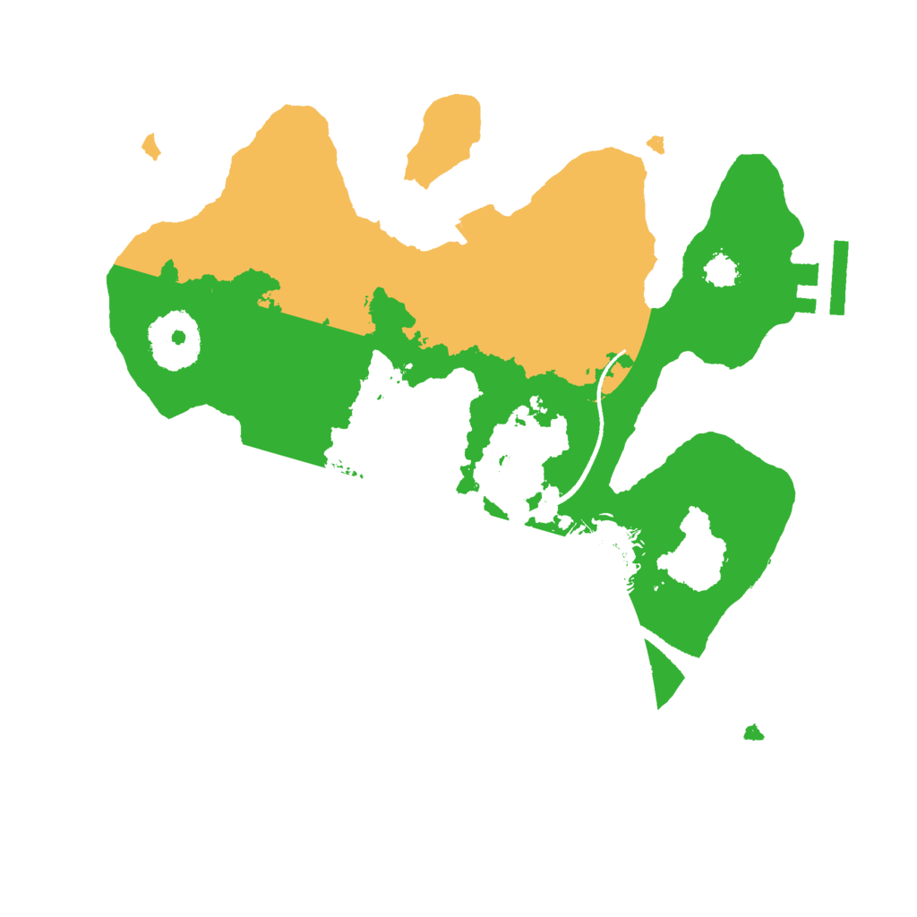 Biome Rust Map: Procedural Map, Size: 2493, Seed: 2147483647