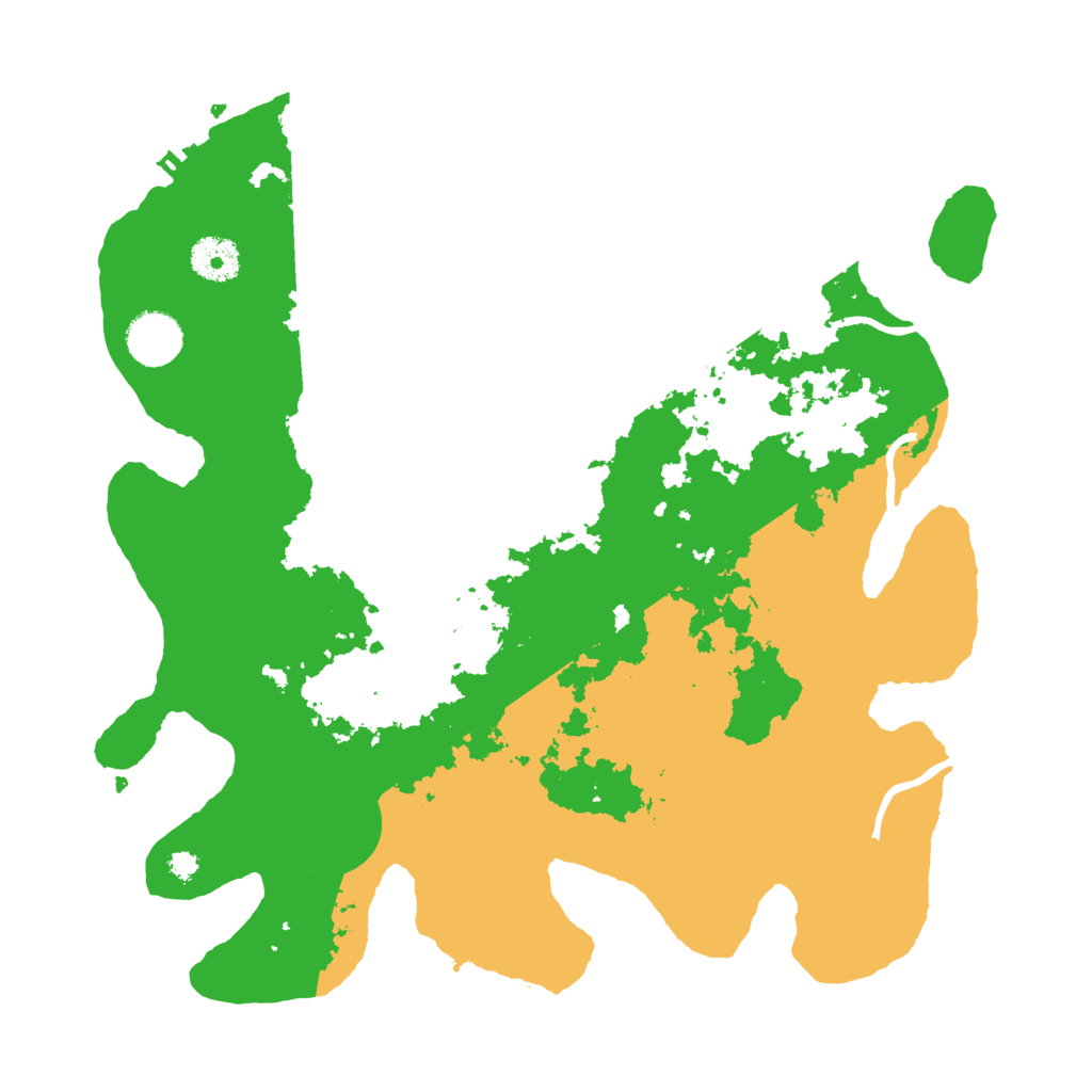 Biome Rust Map: Procedural Map, Size: 3500, Seed: 573253354