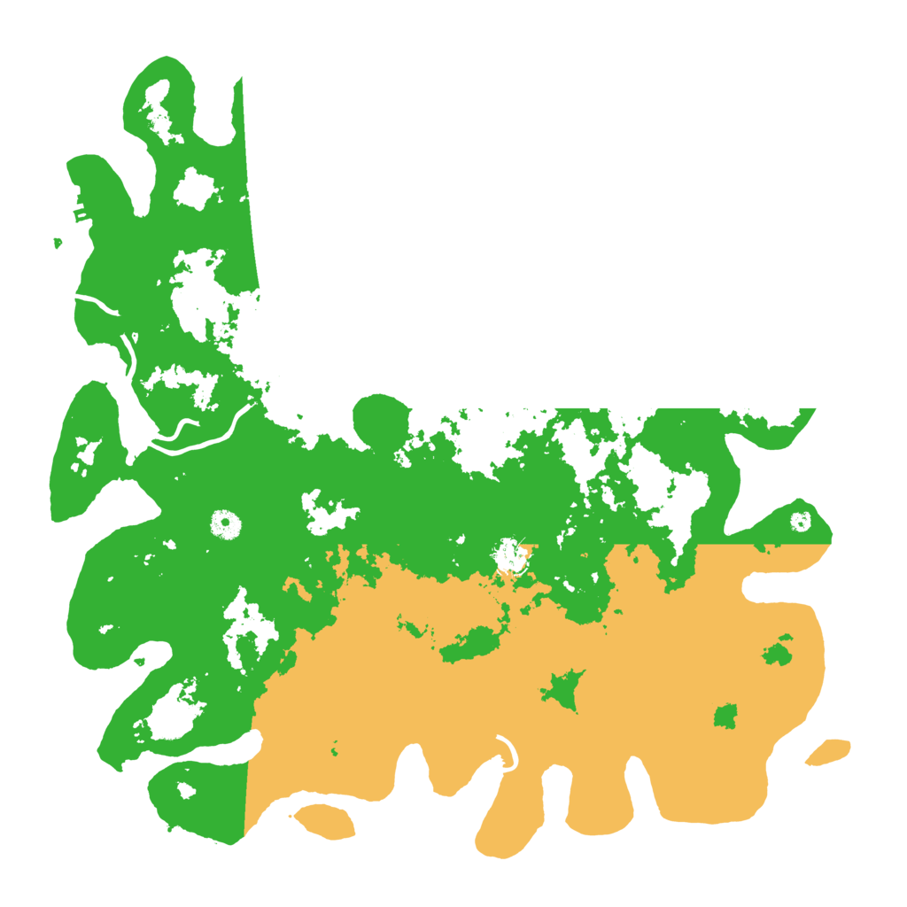 Biome Rust Map: Procedural Map, Size: 4500, Seed: 133260