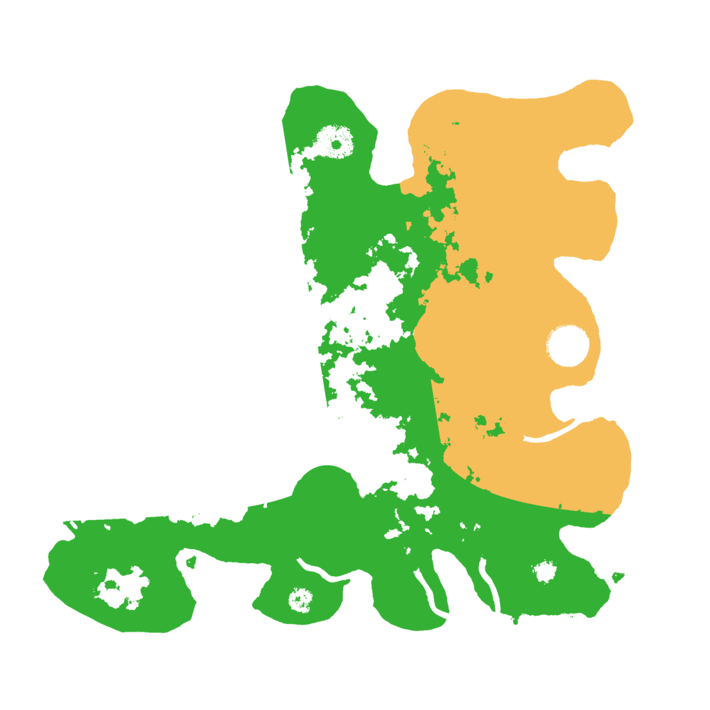 Biome Rust Map: Procedural Map, Size: 3000, Seed: 2050426258