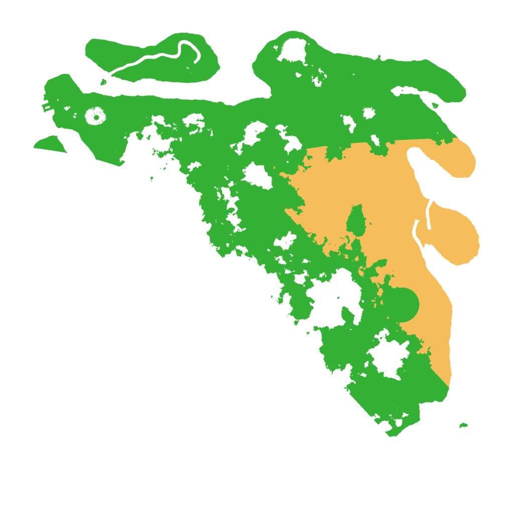 Biome Rust Map: Procedural Map, Size: 4000, Seed: 1032464391