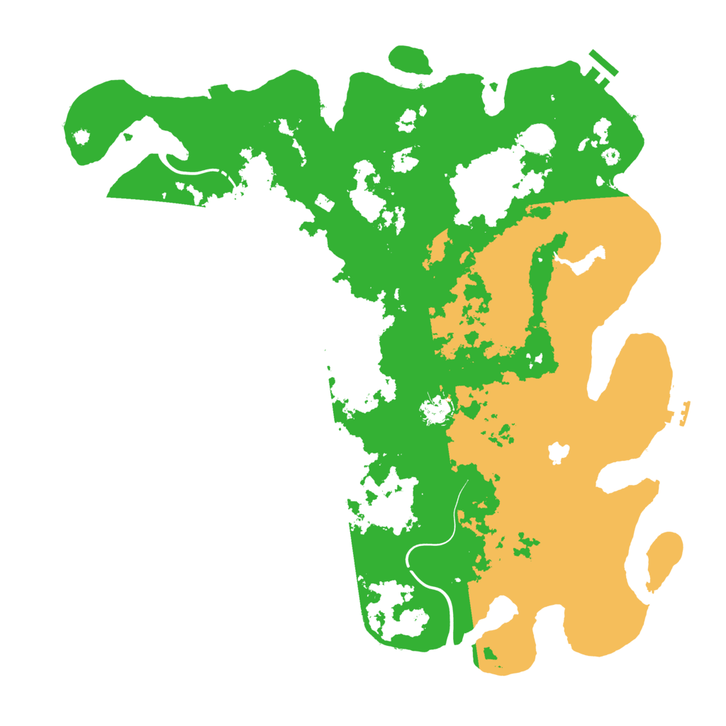 Biome Rust Map: Procedural Map, Size: 4250, Seed: 1605184657