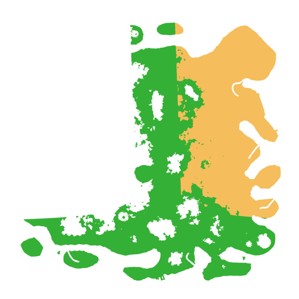 Biome Rust Map: Procedural Map, Size: 4500, Seed: 2142306329