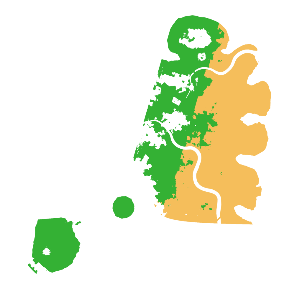 Biome Rust Map: Procedural Map, Size: 3700, Seed: 2136420690