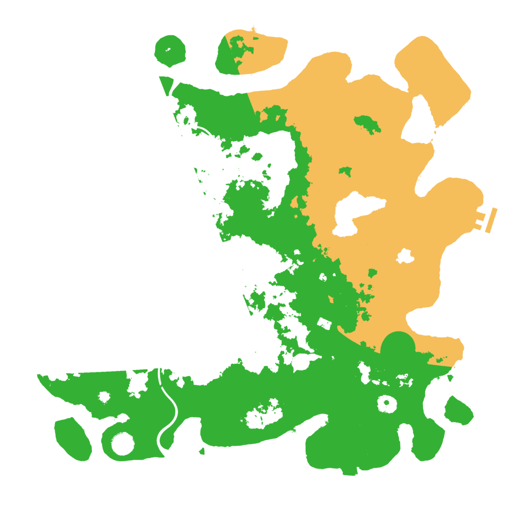 Biome Rust Map: Procedural Map, Size: 4000, Seed: 1299059945