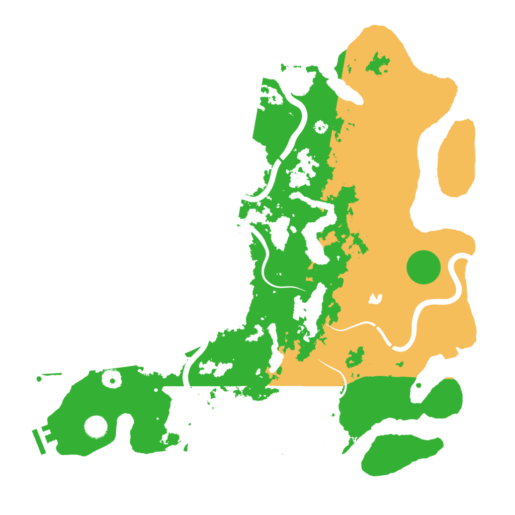 Biome Rust Map: Procedural Map, Size: 4000, Seed: 2112484612