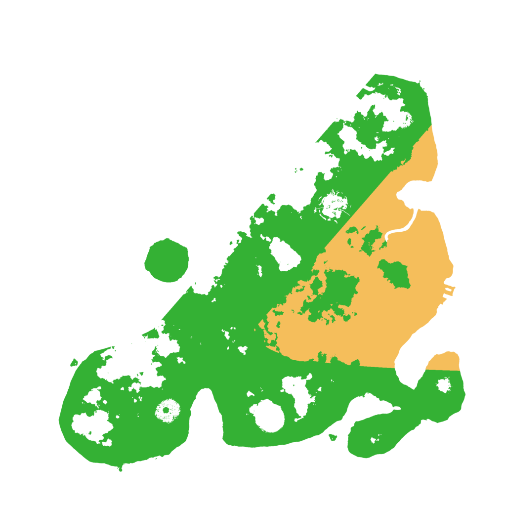 Biome Rust Map: Procedural Map, Size: 3250, Seed: 599347490
