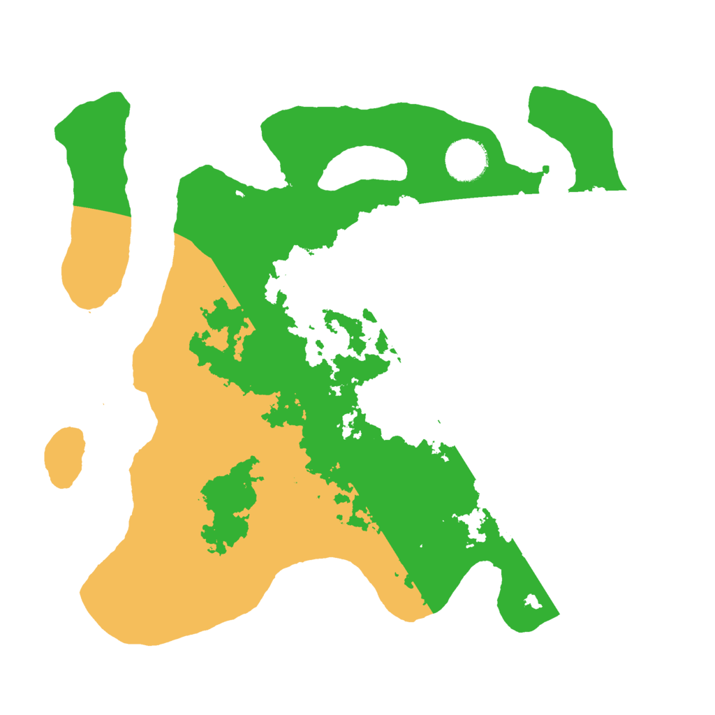 Biome Rust Map: Barren, Size: 3000, Seed: 19726