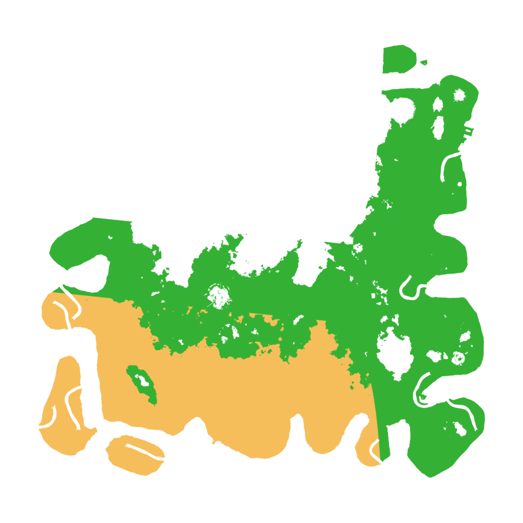 Biome Rust Map: Procedural Map, Size: 4000, Seed: 2514