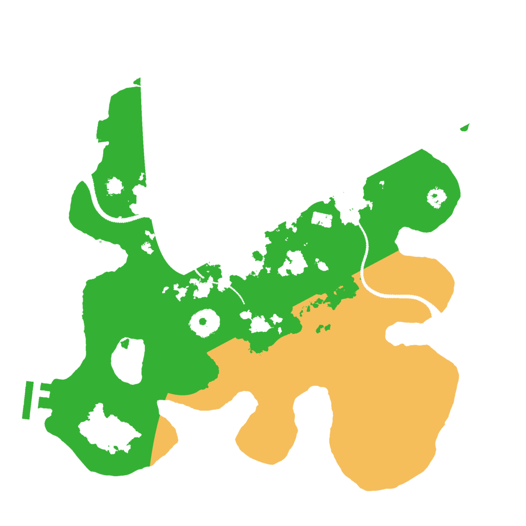 Biome Rust Map: Procedural Map, Size: 2800, Seed: 58697824