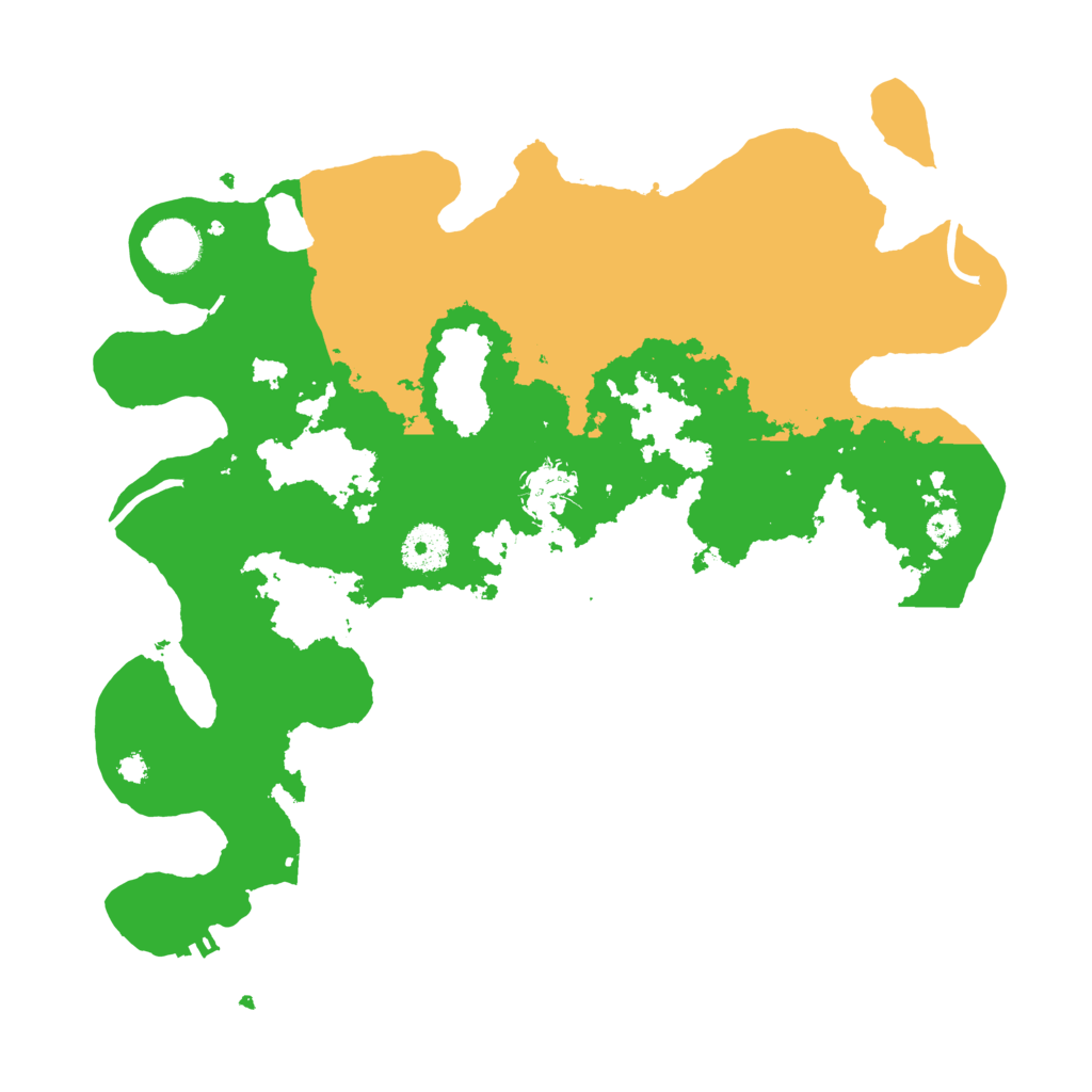 Biome Rust Map: Procedural Map, Size: 3500, Seed: 1856689194