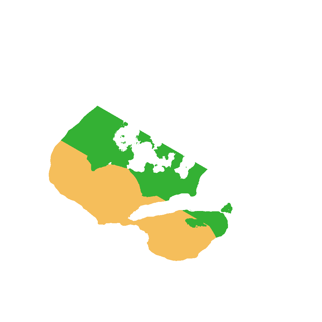 Biome Rust Map: Procedural Map, Size: 1500, Seed: 34857