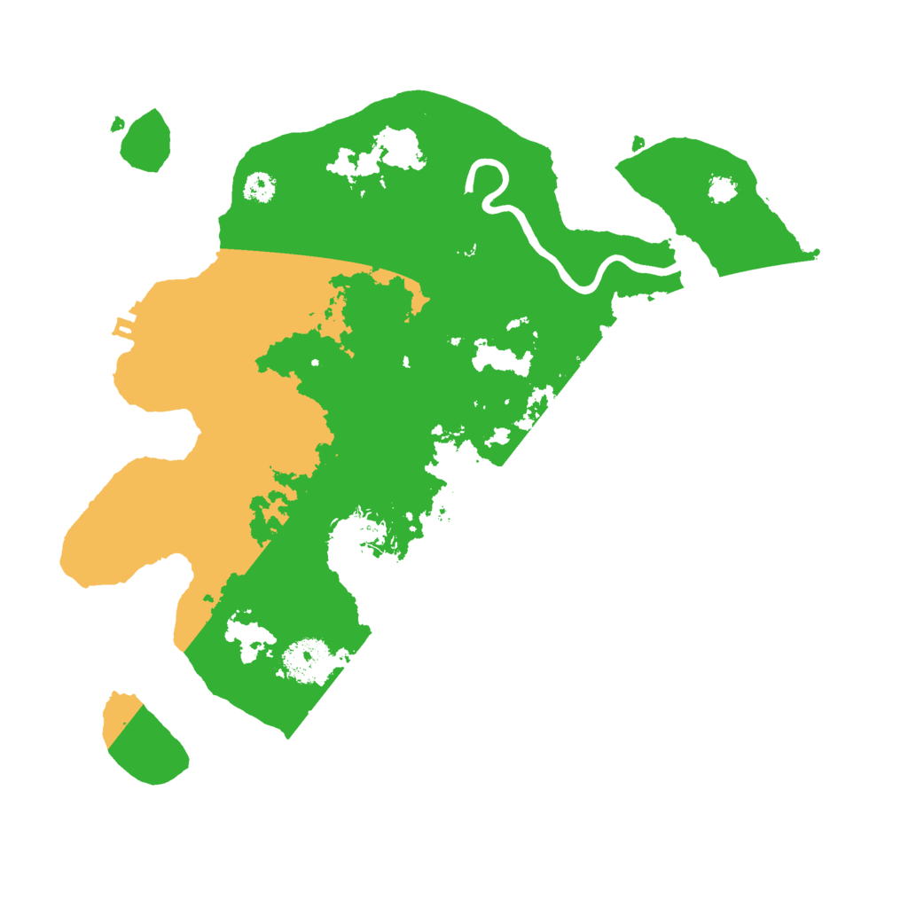 Biome Rust Map: Procedural Map, Size: 3000, Seed: 1807231319