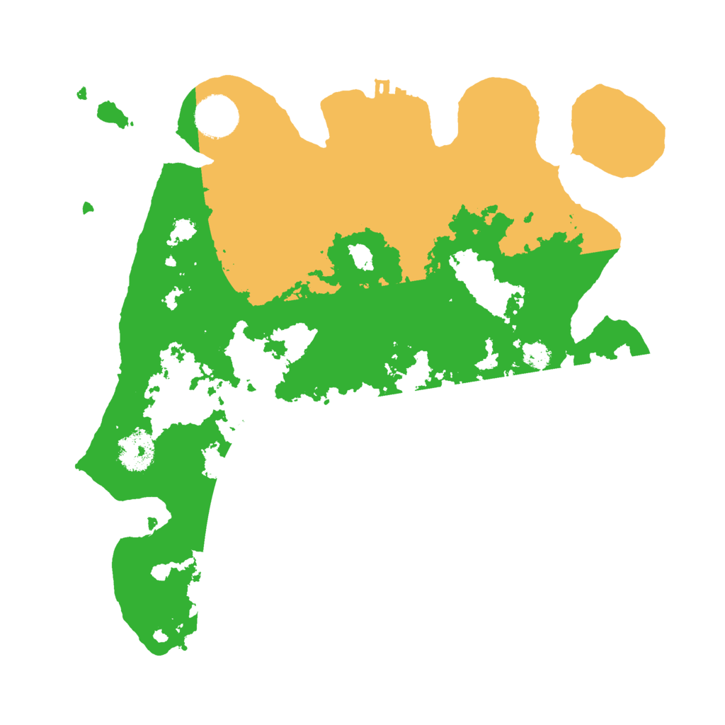 Biome Rust Map: Procedural Map, Size: 3000, Seed: 2012343486