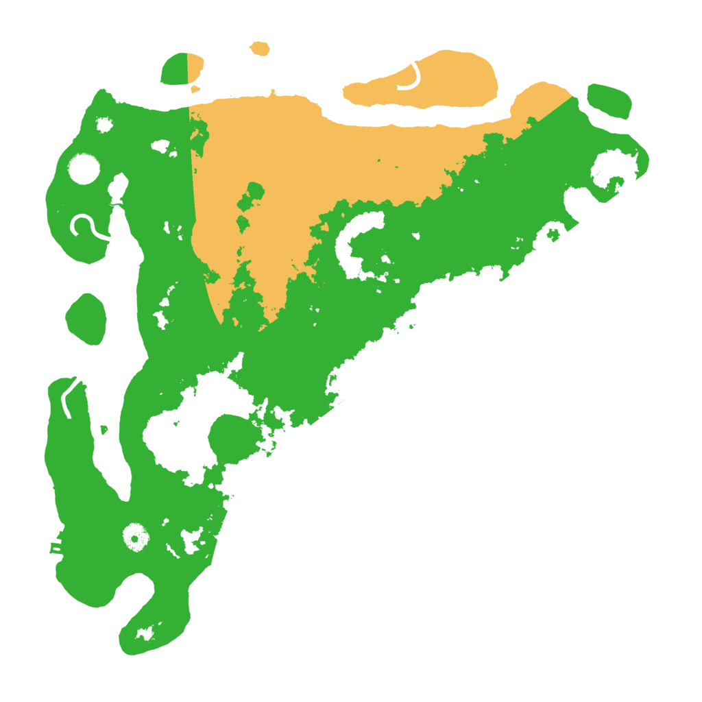 Biome Rust Map: Procedural Map, Size: 4000, Seed: 798516