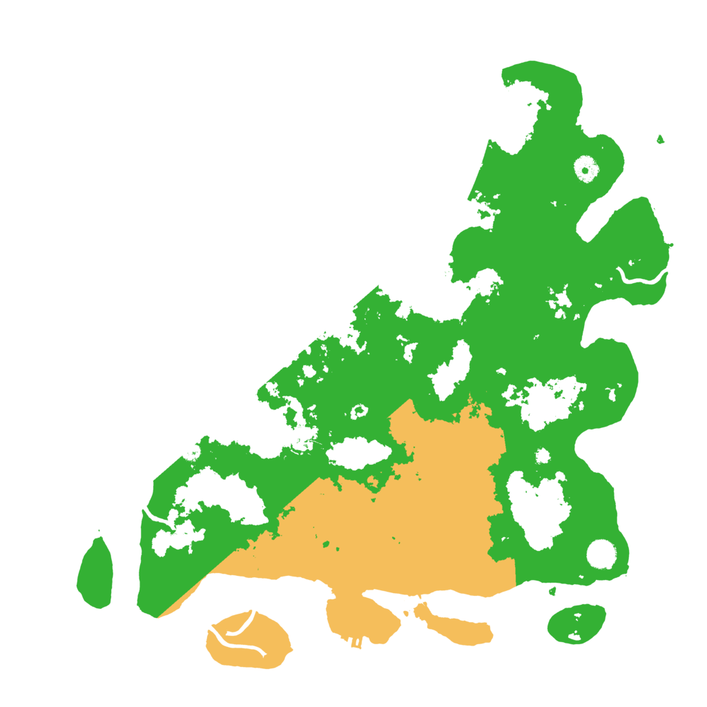 Biome Rust Map: Procedural Map, Size: 4250, Seed: 553685221