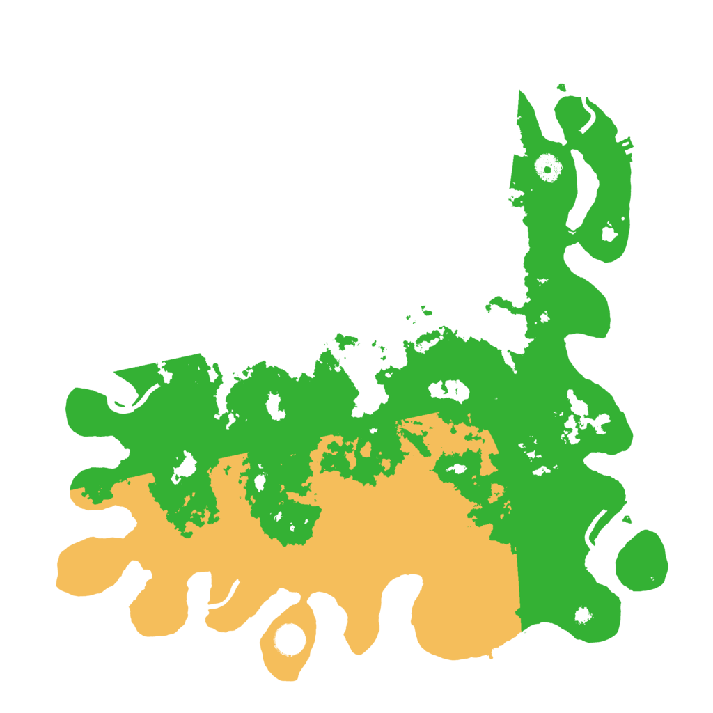 Biome Rust Map: Procedural Map, Size: 4000, Seed: 124879