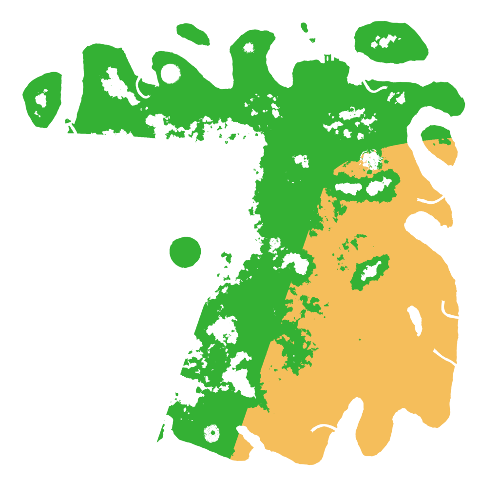 Biome Rust Map: Procedural Map, Size: 4500, Seed: 1112459156