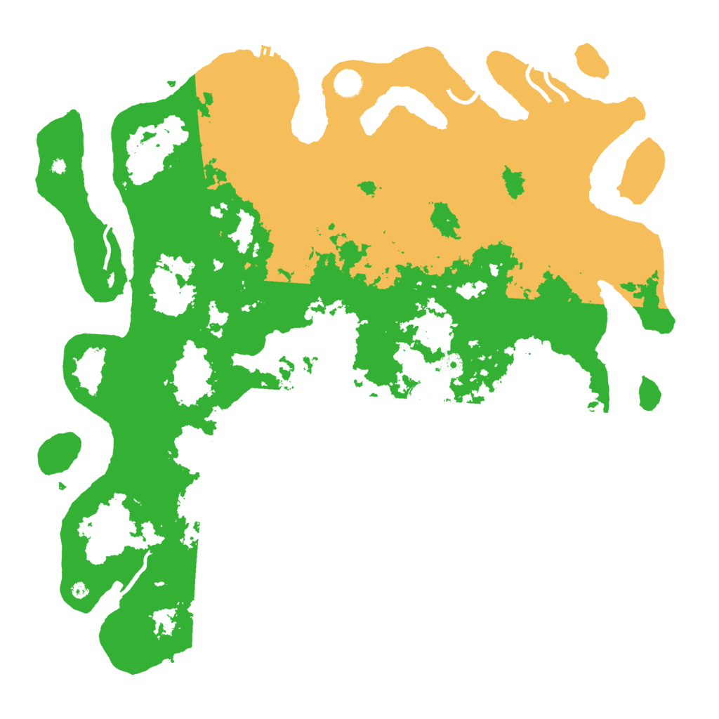 Biome Rust Map: Procedural Map, Size: 4500, Seed: 66517318