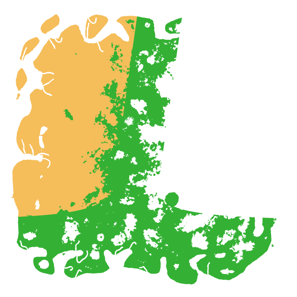 Biome Rust Map: Procedural Map, Size: 6000, Seed: 523198369