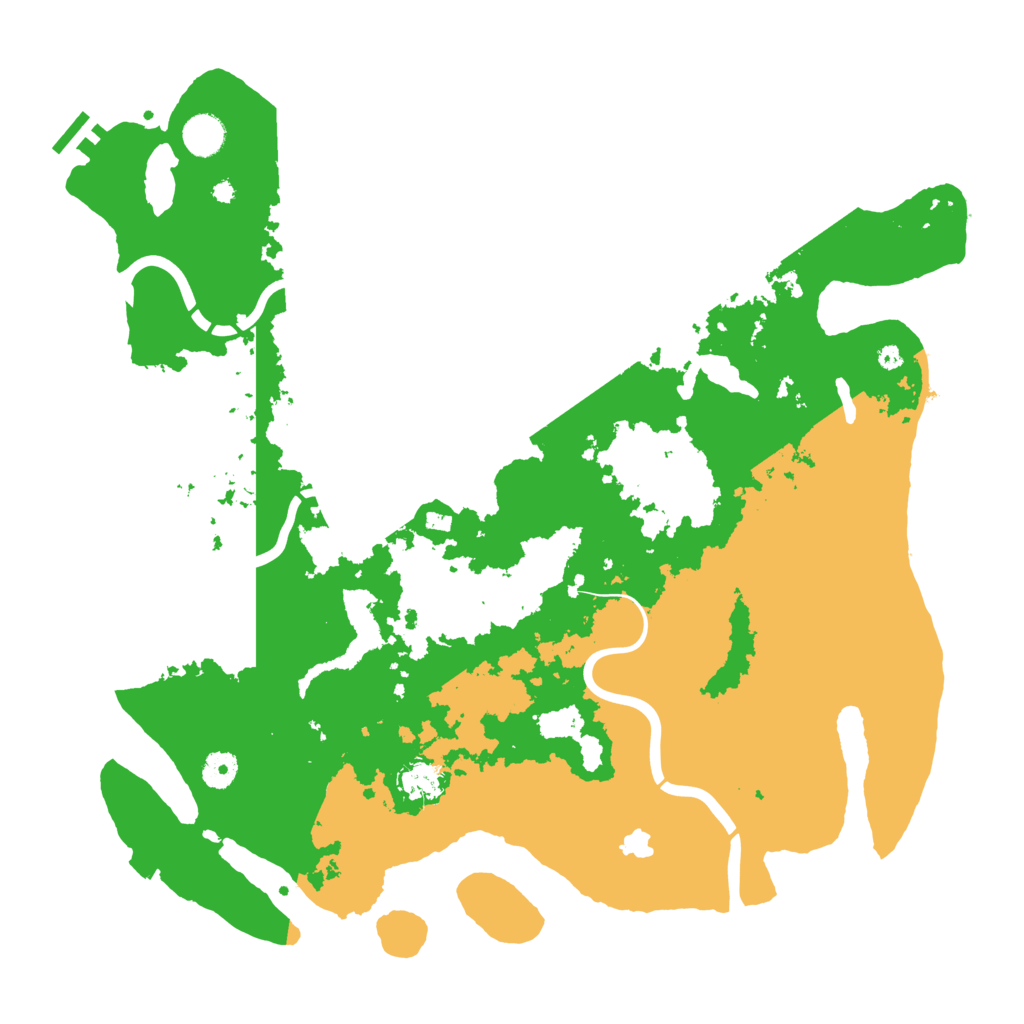 Biome Rust Map: Procedural Map, Size: 4269, Seed: 489786633