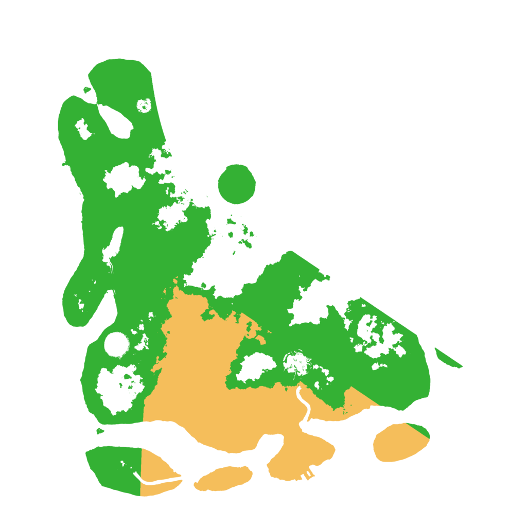 Biome Rust Map: Procedural Map, Size: 3750, Seed: 811