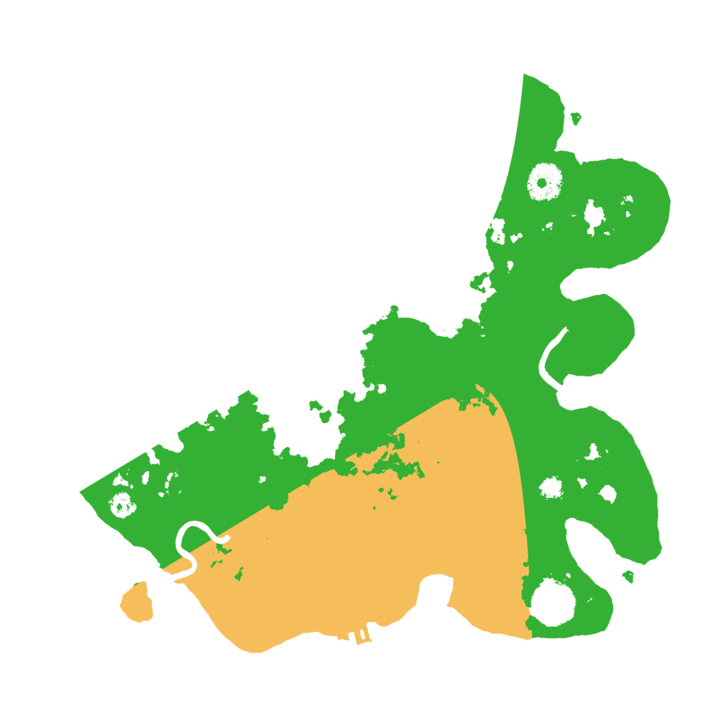 Biome Rust Map: Procedural Map, Size: 3000, Seed: 756562424