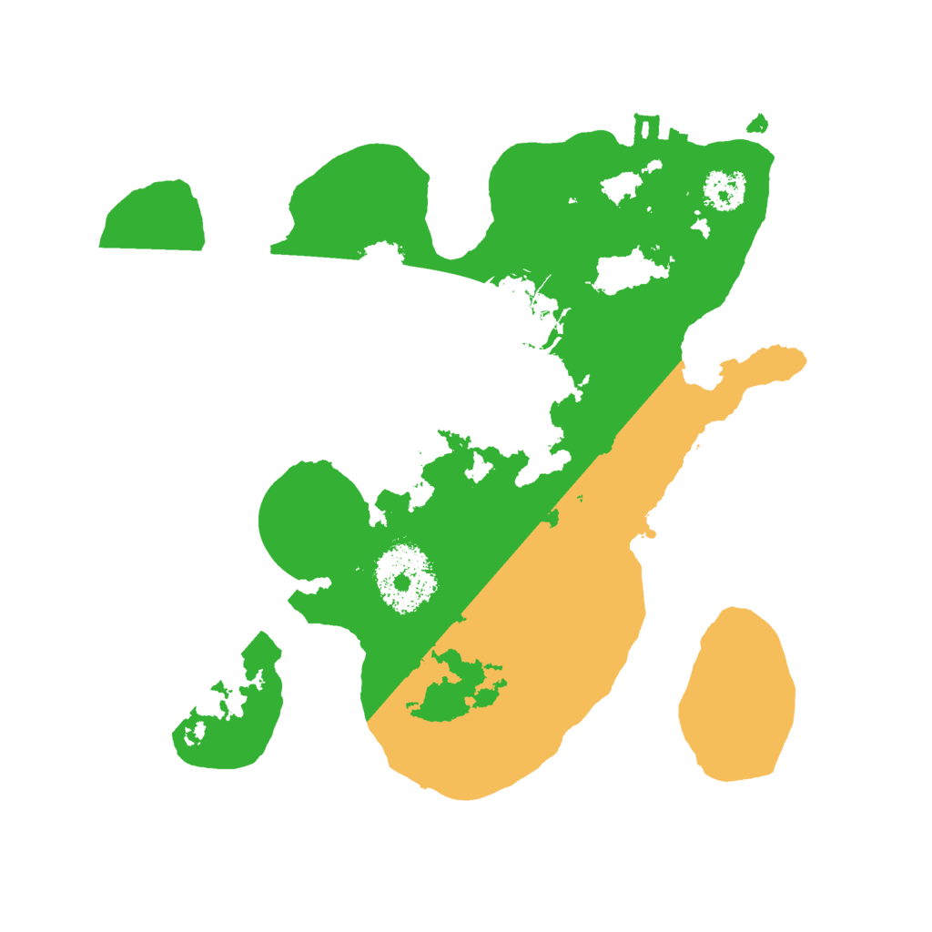 Biome Rust Map: Procedural Map, Size: 2250, Seed: 7821645