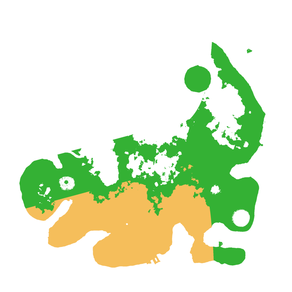 Biome Rust Map: Procedural Map, Size: 3000, Seed: 347086640