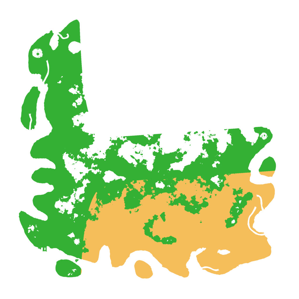 Biome Rust Map: Procedural Map, Size: 4500, Seed: 110304456