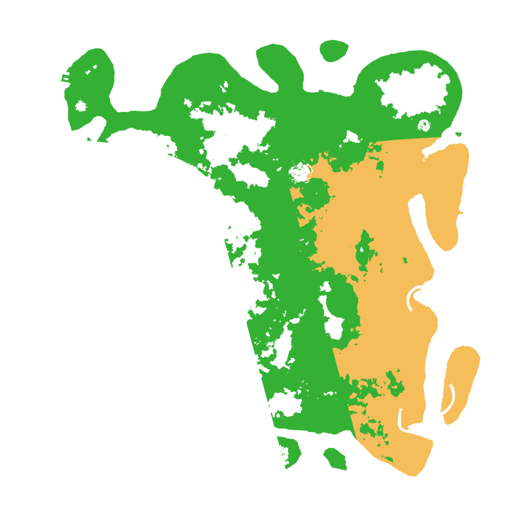 Biome Rust Map: Procedural Map, Size: 4250, Seed: 1666