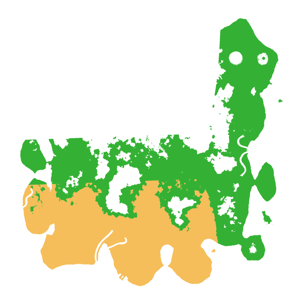 Biome Rust Map: Procedural Map, Size: 4000, Seed: 32214