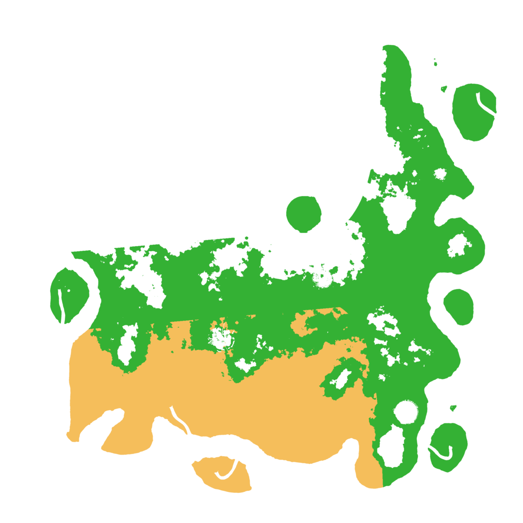 Biome Rust Map: Procedural Map, Size: 4000, Seed: 684652