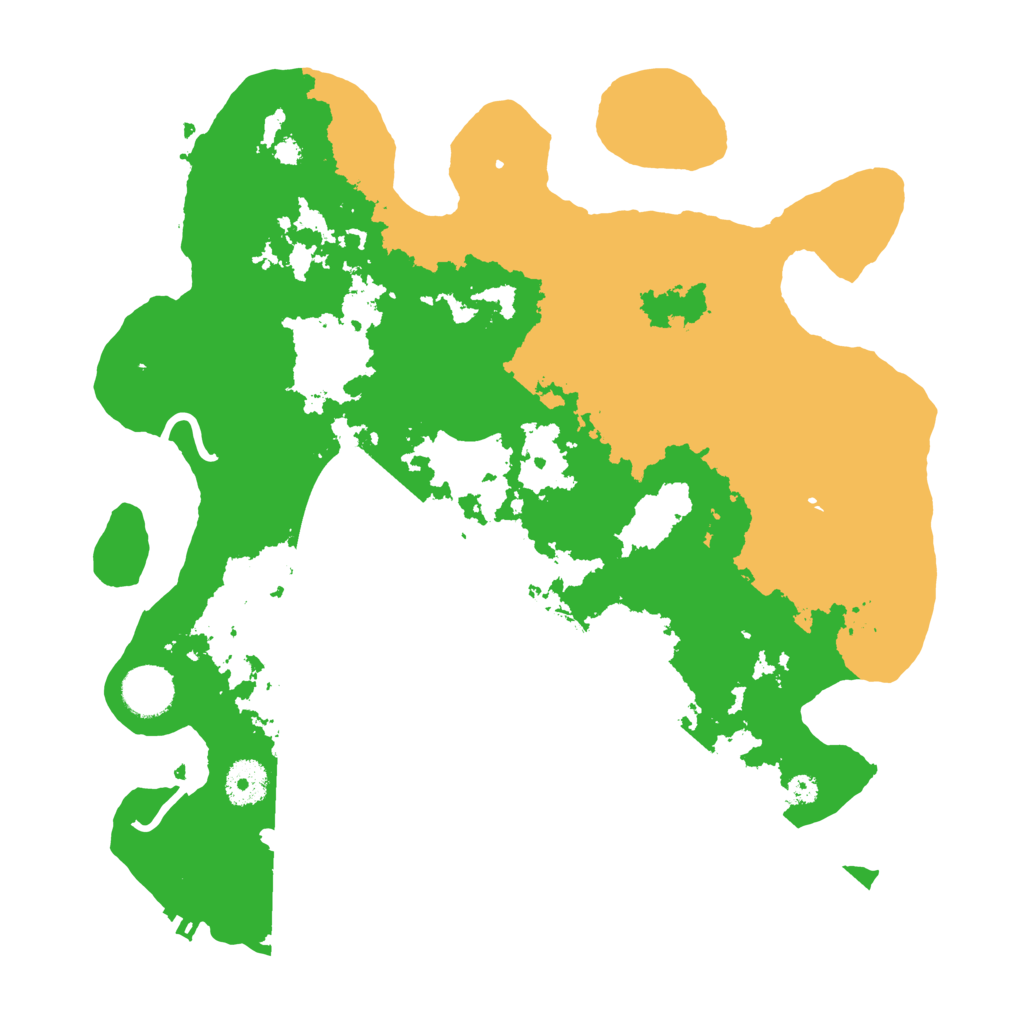 Biome Rust Map: Procedural Map, Size: 3500, Seed: 312572