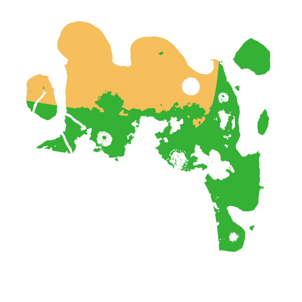 Biome Rust Map: Procedural Map, Size: 3000, Seed: 589691198