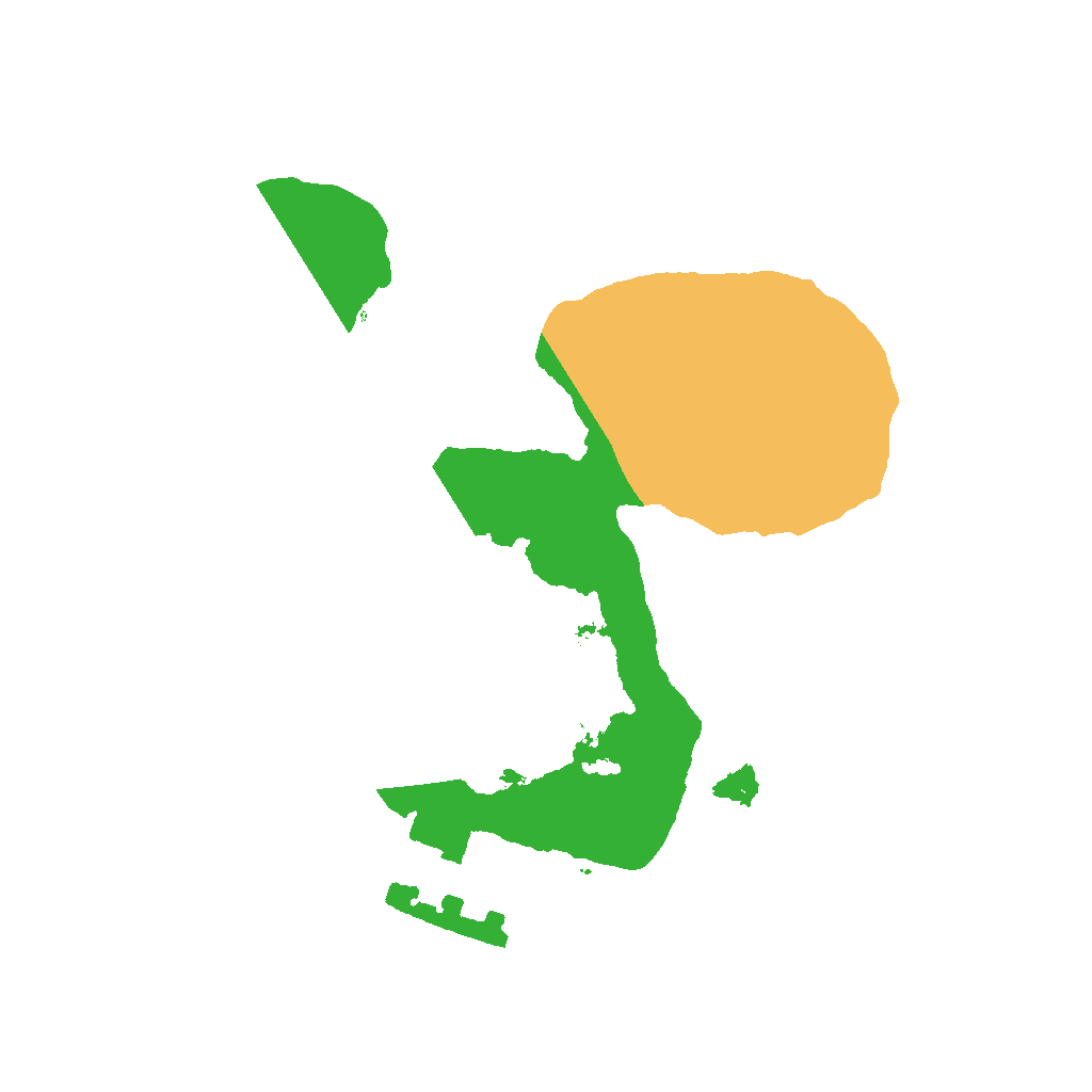 Biome Rust Map: Procedural Map, Size: 1300, Seed: 2000116