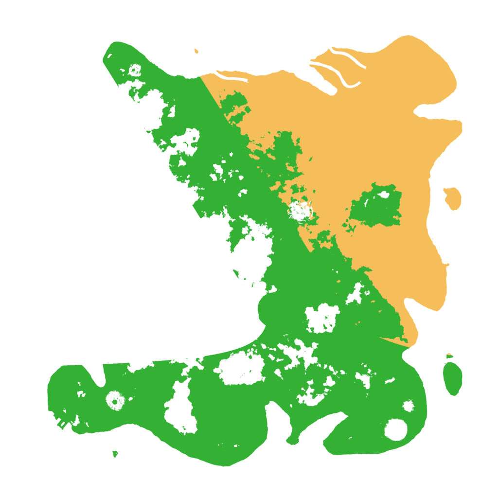 Biome Rust Map: Procedural Map, Size: 4000, Seed: 1452835848