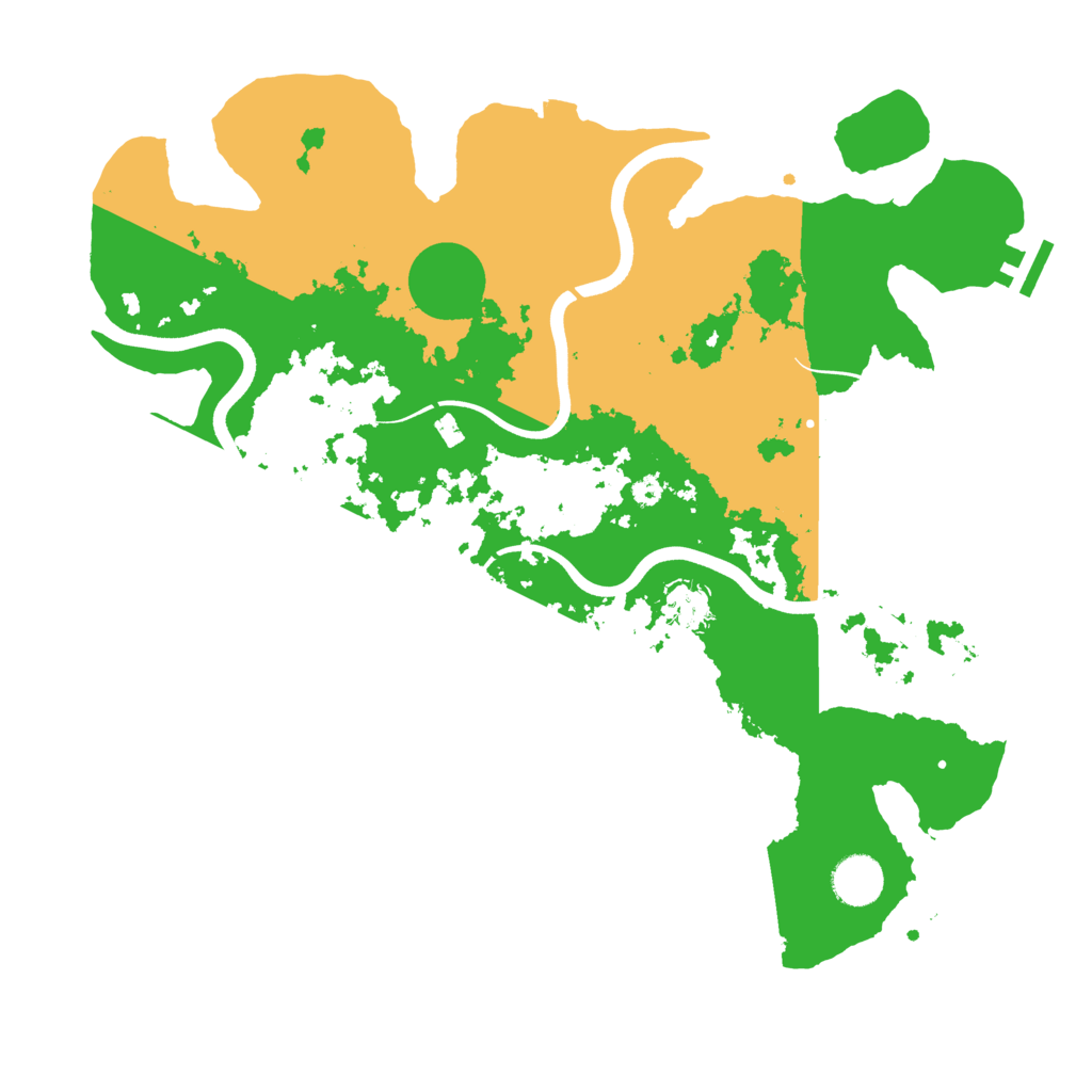 Biome Rust Map: Procedural Map, Size: 3750, Seed: 348971