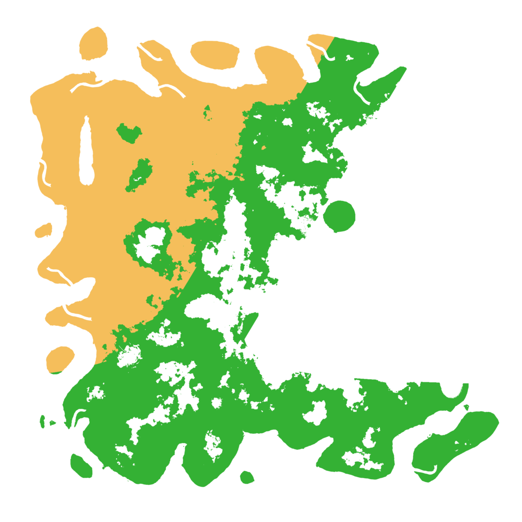 Biome Rust Map: Procedural Map, Size: 4500, Seed: 323300