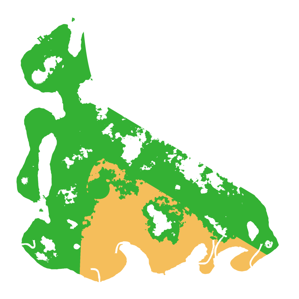 Biome Rust Map: Procedural Map, Size: 4000, Seed: 129025552