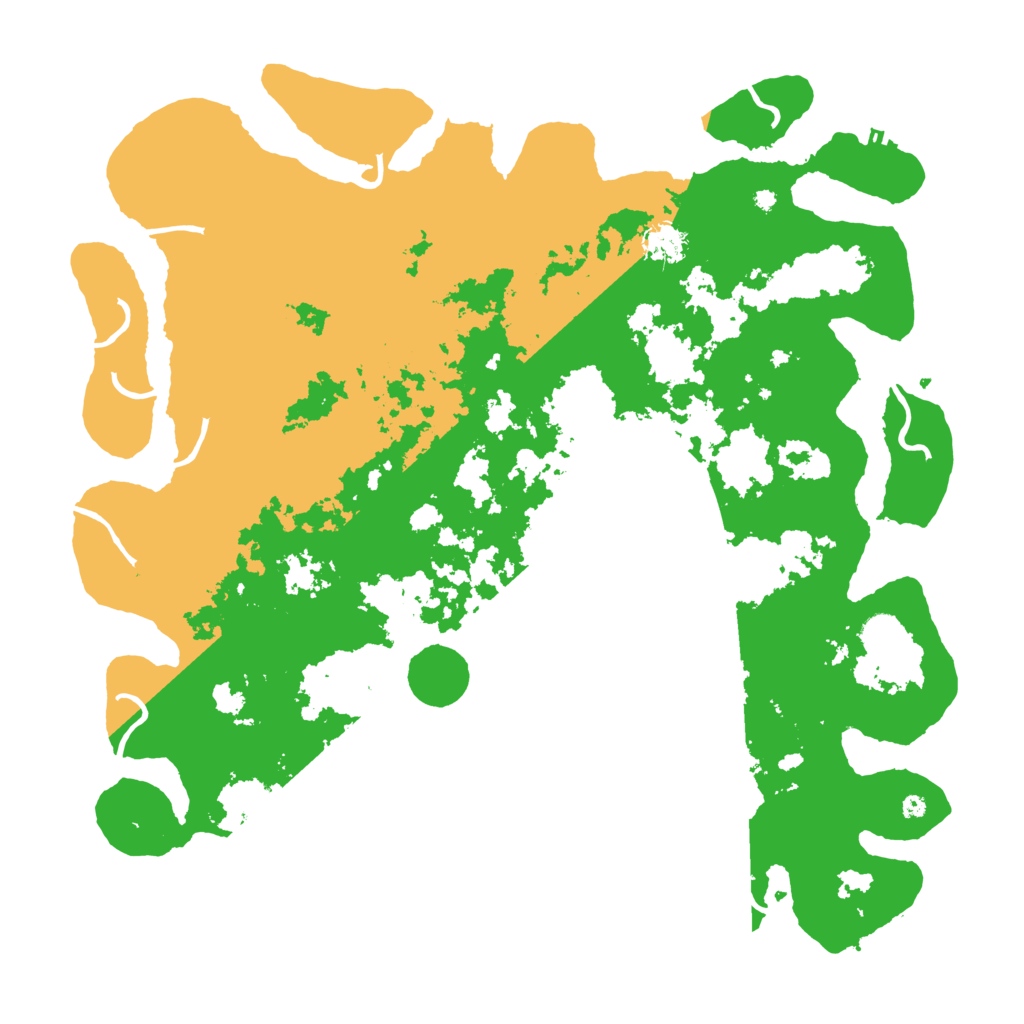 Biome Rust Map: Procedural Map, Size: 4461, Seed: 4585