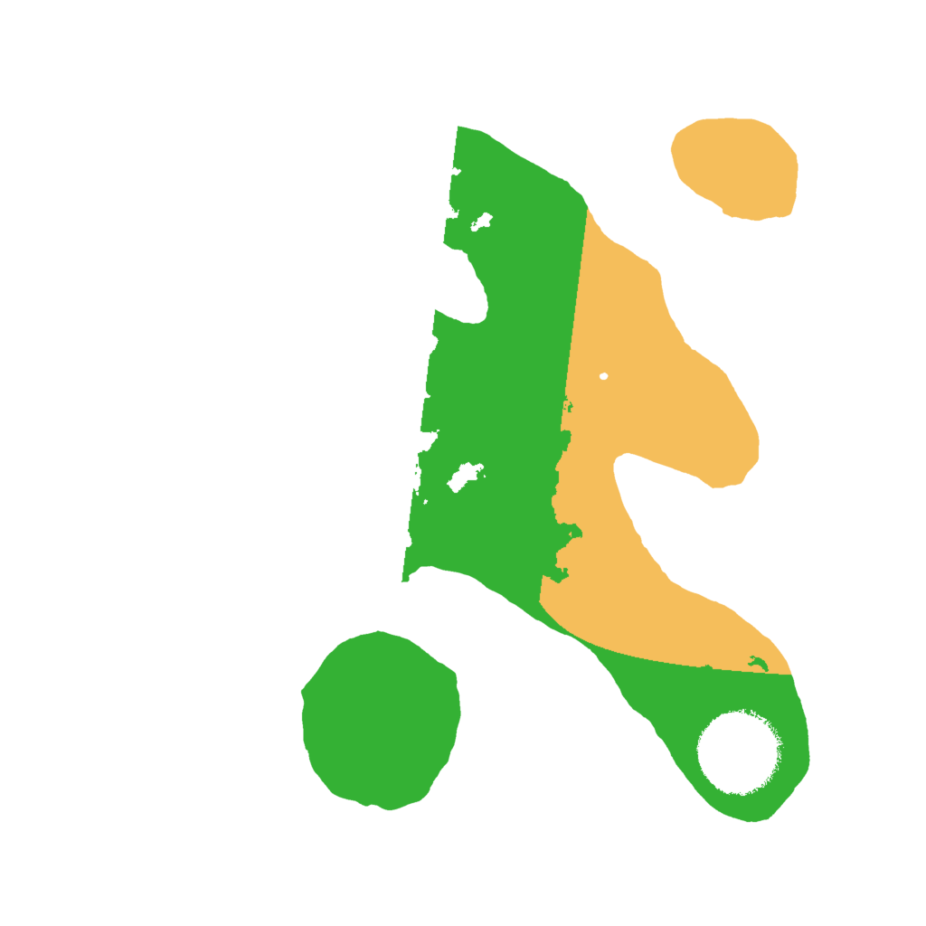 Biome Rust Map: Barren, Size: 2000, Seed: 72