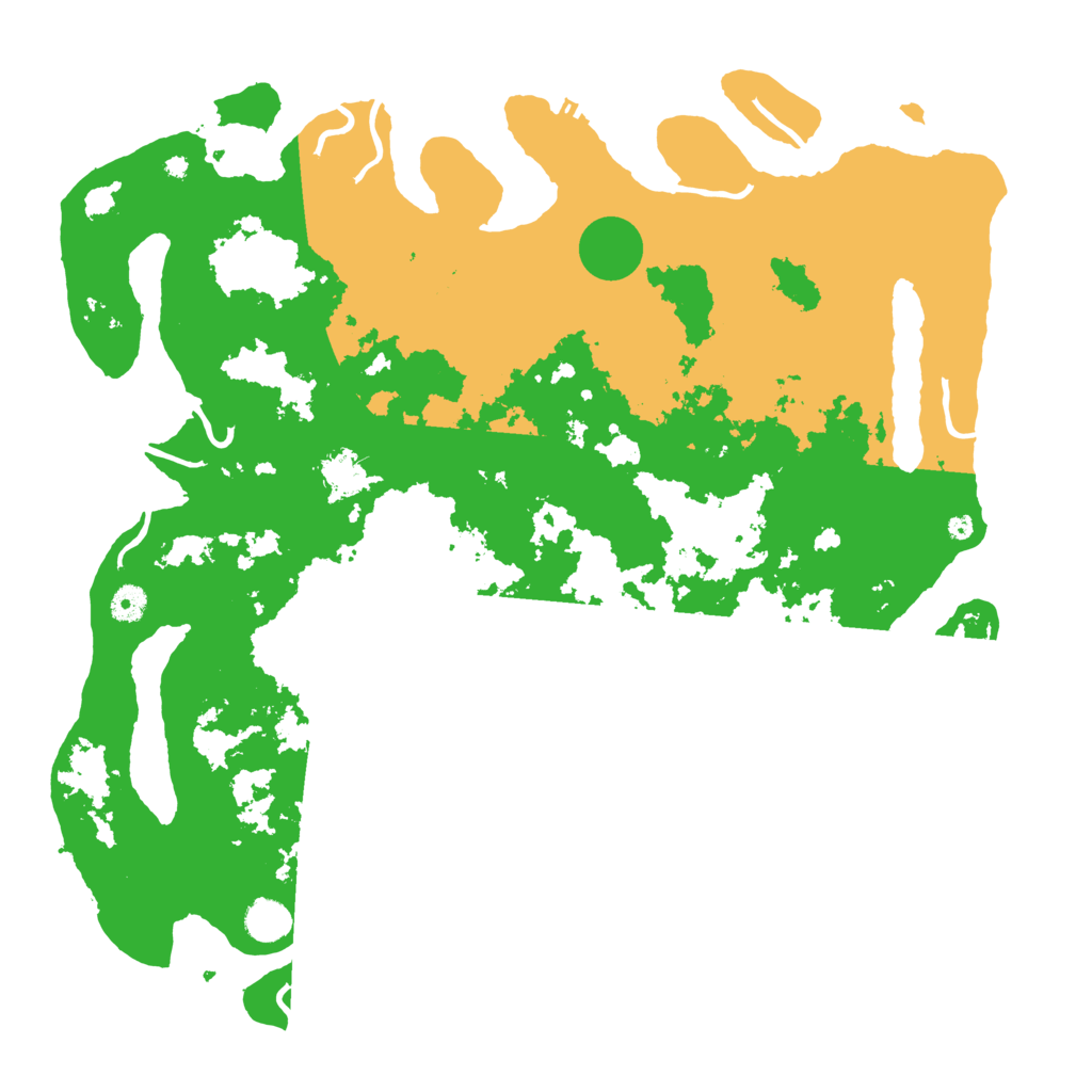 Biome Rust Map: Procedural Map, Size: 4500, Seed: 287700762